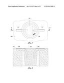 METHOD AND APPARATUS TO FILL & FIRE PROOF HOLES IN CONCRETE FLOORS OF     COMMERCIAL BUILDINGS UTILIZING A PRECAST PLUG diagram and image