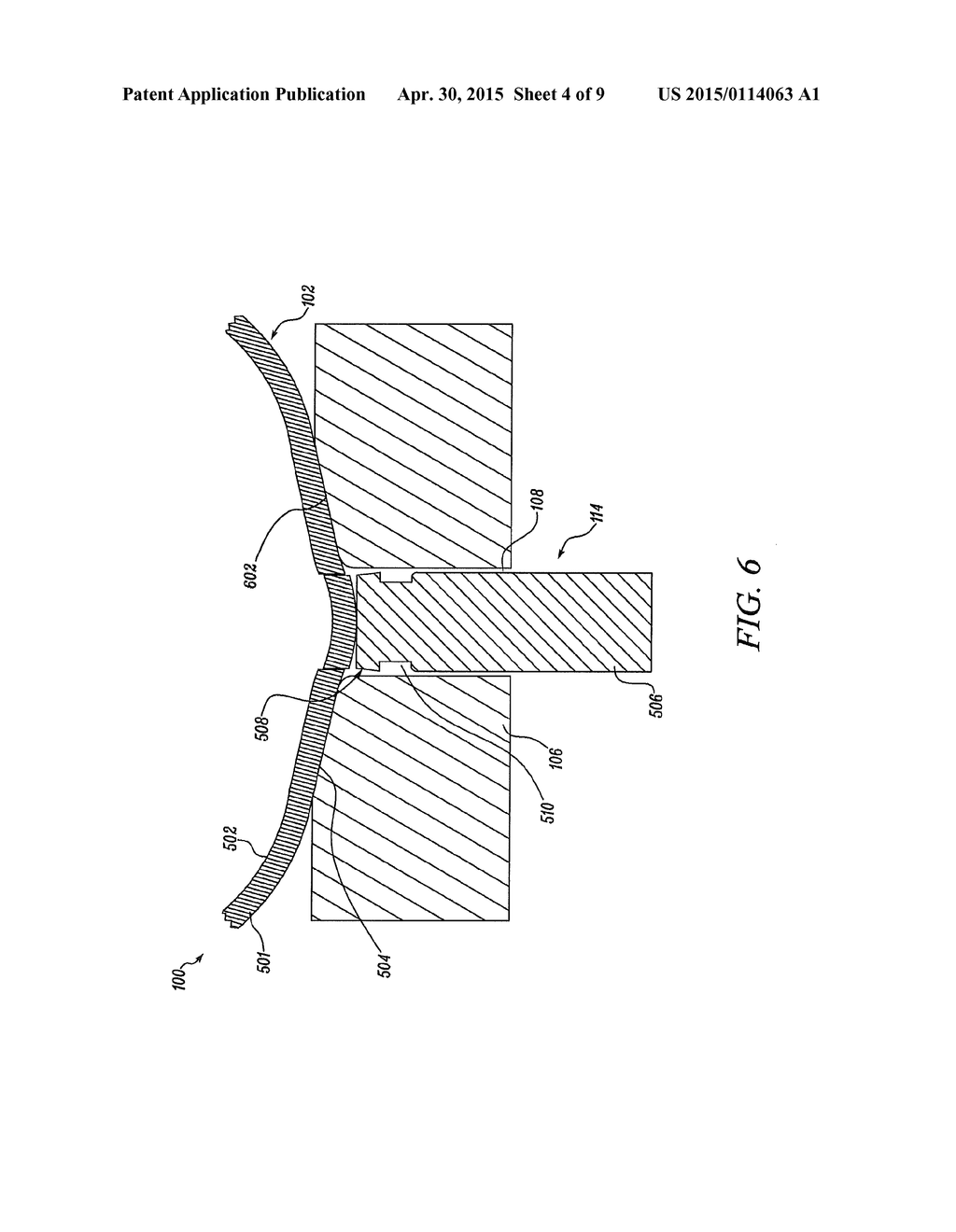 SYSTEM AND METHOD OF FORMING HOLE IN BLANK DURING HYDROFORMING PROCESS - diagram, schematic, and image 05