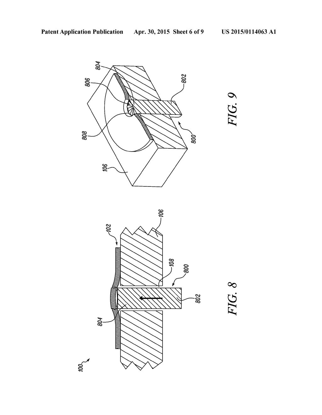 SYSTEM AND METHOD OF FORMING HOLE IN BLANK DURING HYDROFORMING PROCESS - diagram, schematic, and image 07