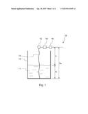 MILK LEVEL MEASUREMENT DEVICE AND RELATED MEASUREMENT METHOD diagram and image