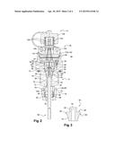 CAPACITIVE LEVEL GAUGE ASSEMBLY FOR A CONTAINER OF PRESSURISED OR     LIQUIFIED GAS diagram and image