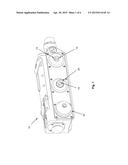 Quick-change system for wheels of an inspection crawler diagram and image