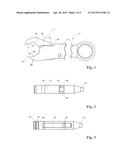 Open-End Ratcheting Wrench diagram and image