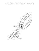 HOLE PUNCHING PLIERS AND METHOD OF USING SAME diagram and image