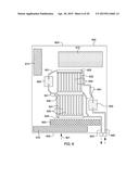 FABRICATING COOLED ELECTRONIC SYSTEM WITH LIQUID-COOLED COLD PLATE AND     THERMAL SPREADER diagram and image