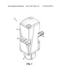 DISPENSING MODULE AND METHOD FOR DISPENSING AN ADHESIVE diagram and image