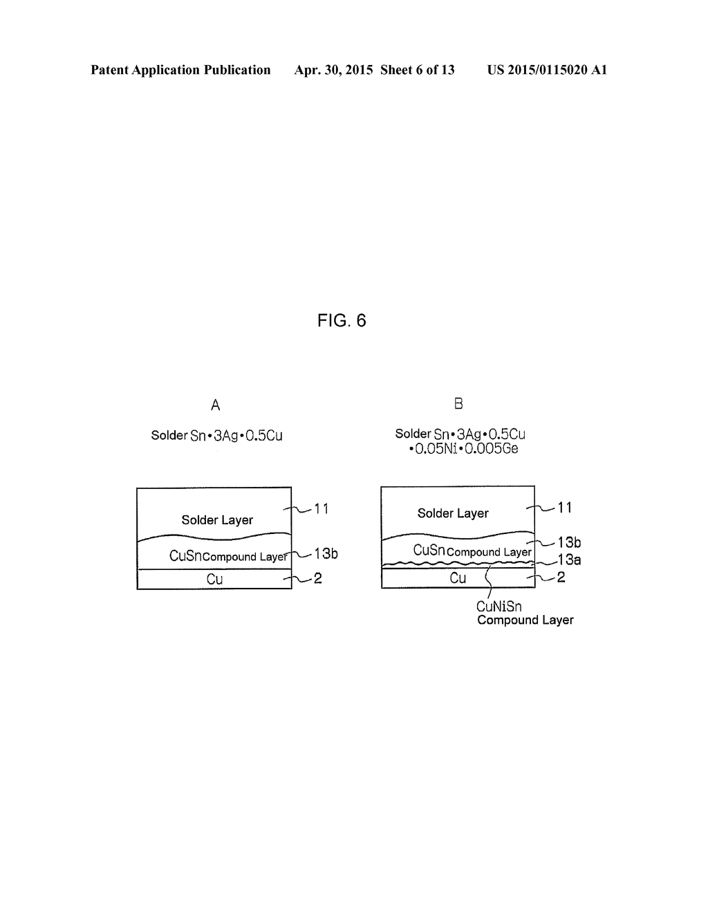 SOLDER BUMP, METHOD FOR FORMING A SOLDER BUMP, SUBSTRATE PROVIDED WITH     SOLDER BUMP, AND METHOD FOR MANUFACTURING SUBSTRATE - diagram, schematic, and image 07