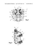 TENSIONER FOR THE CONTROLLED CLAMPING AND MOVING OF AN ELONGATED BODY, IN     PARTICULAR FOR AN INSTALLATION FOR LAYING PIPELINES, UMBILICALS OR CABLES diagram and image