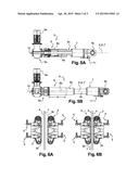 TENSIONER FOR THE CONTROLLED CLAMPING AND MOVING OF AN ELONGATED BODY, IN     PARTICULAR FOR AN INSTALLATION FOR LAYING PIPELINES, UMBILICALS OR CABLES diagram and image