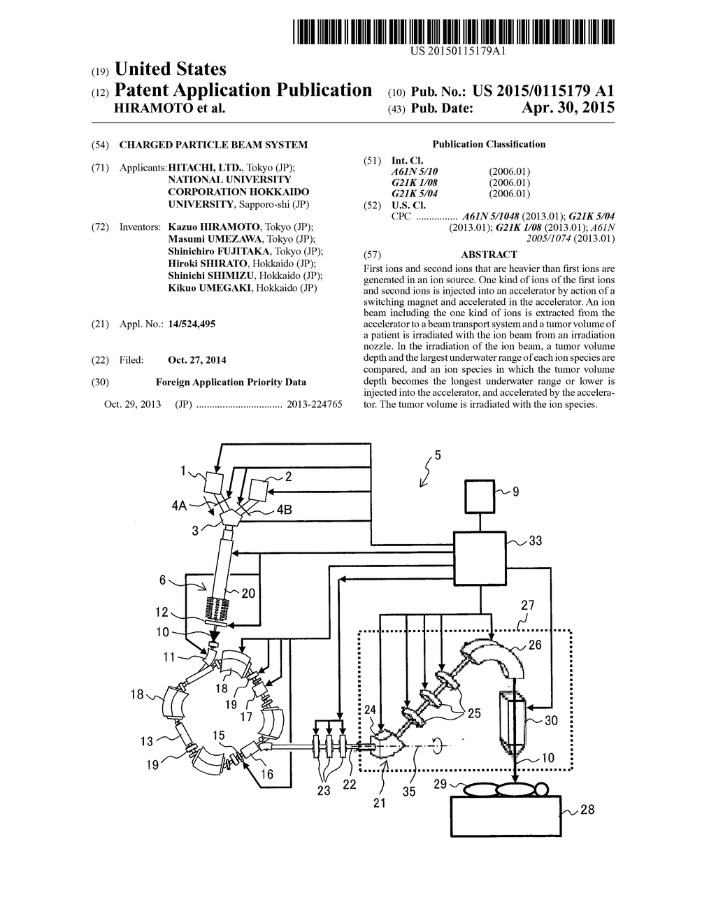 CHARGED PARTICLE BEAM SYSTEM - diagram, schematic, and image 01