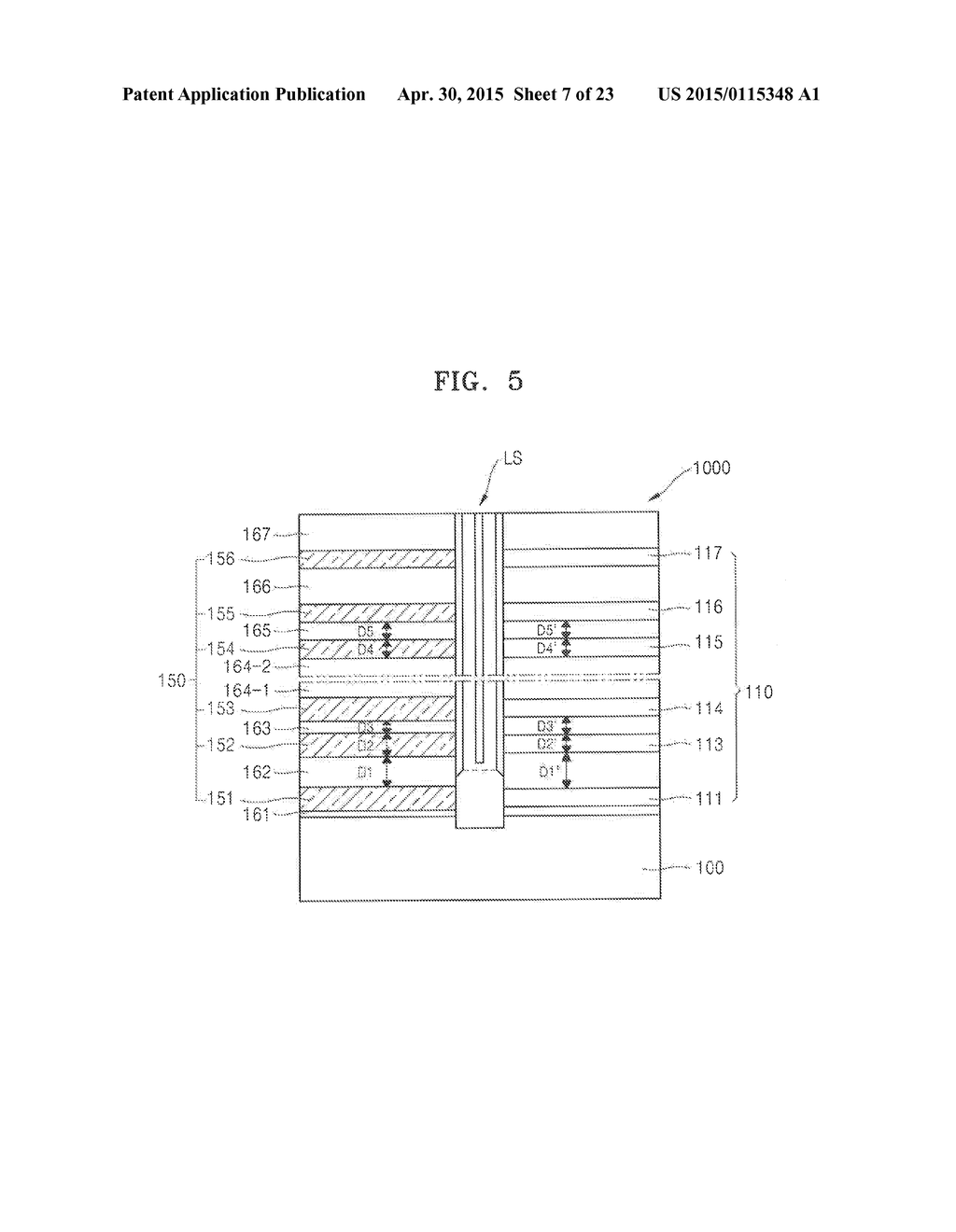 VERTICAL-TYPE NONVOLATILE MEMORY DEVICE AND METHOD OF MANUFACTURING THE     SAME - diagram, schematic, and image 08