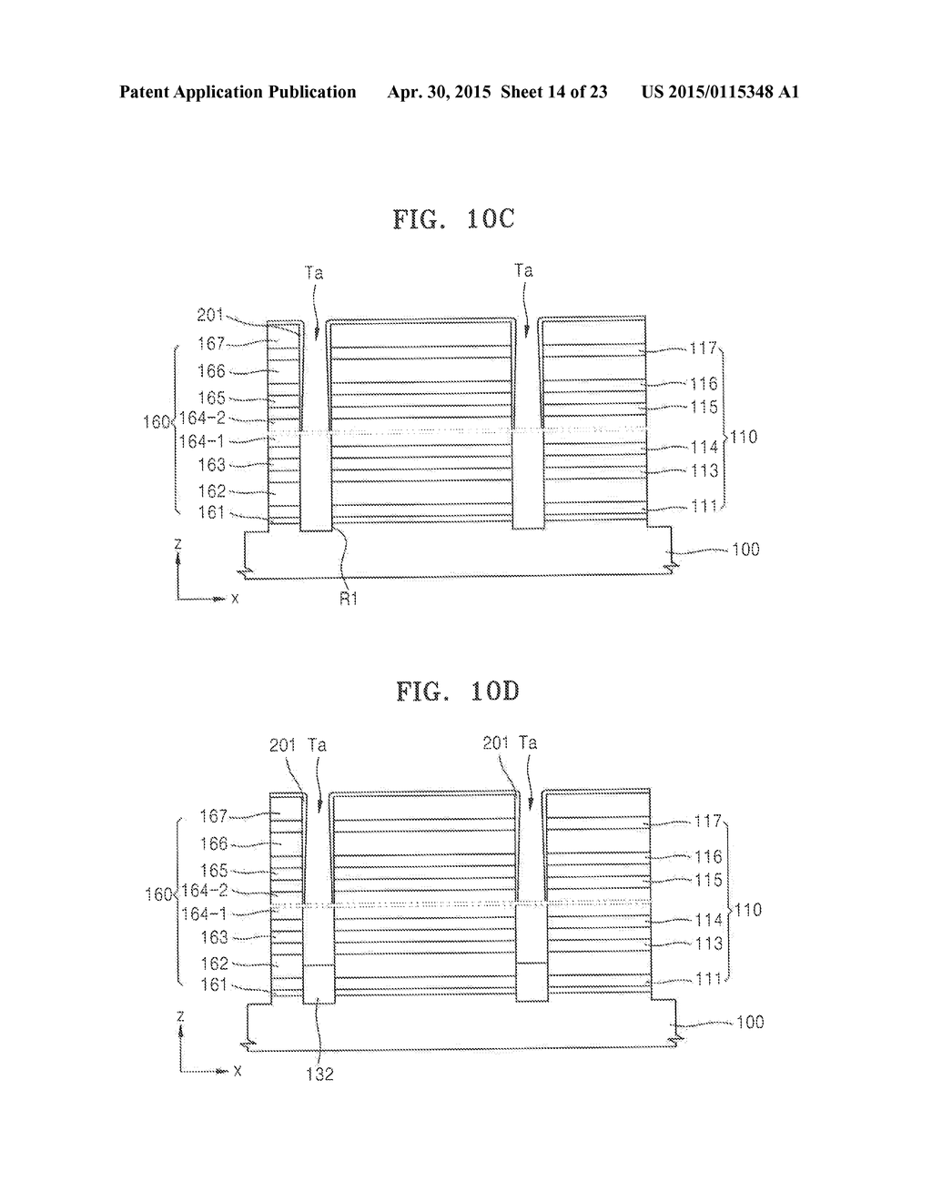 VERTICAL-TYPE NONVOLATILE MEMORY DEVICE AND METHOD OF MANUFACTURING THE     SAME - diagram, schematic, and image 15