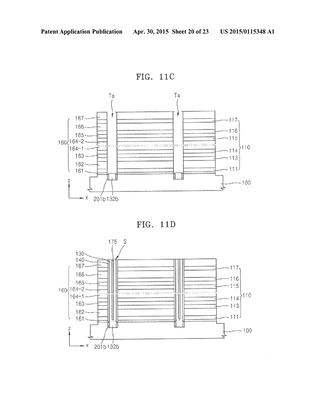 VERTICAL-TYPE NONVOLATILE MEMORY DEVICE AND METHOD OF MANUFACTURING THE     SAME - diagram, schematic, and image 21