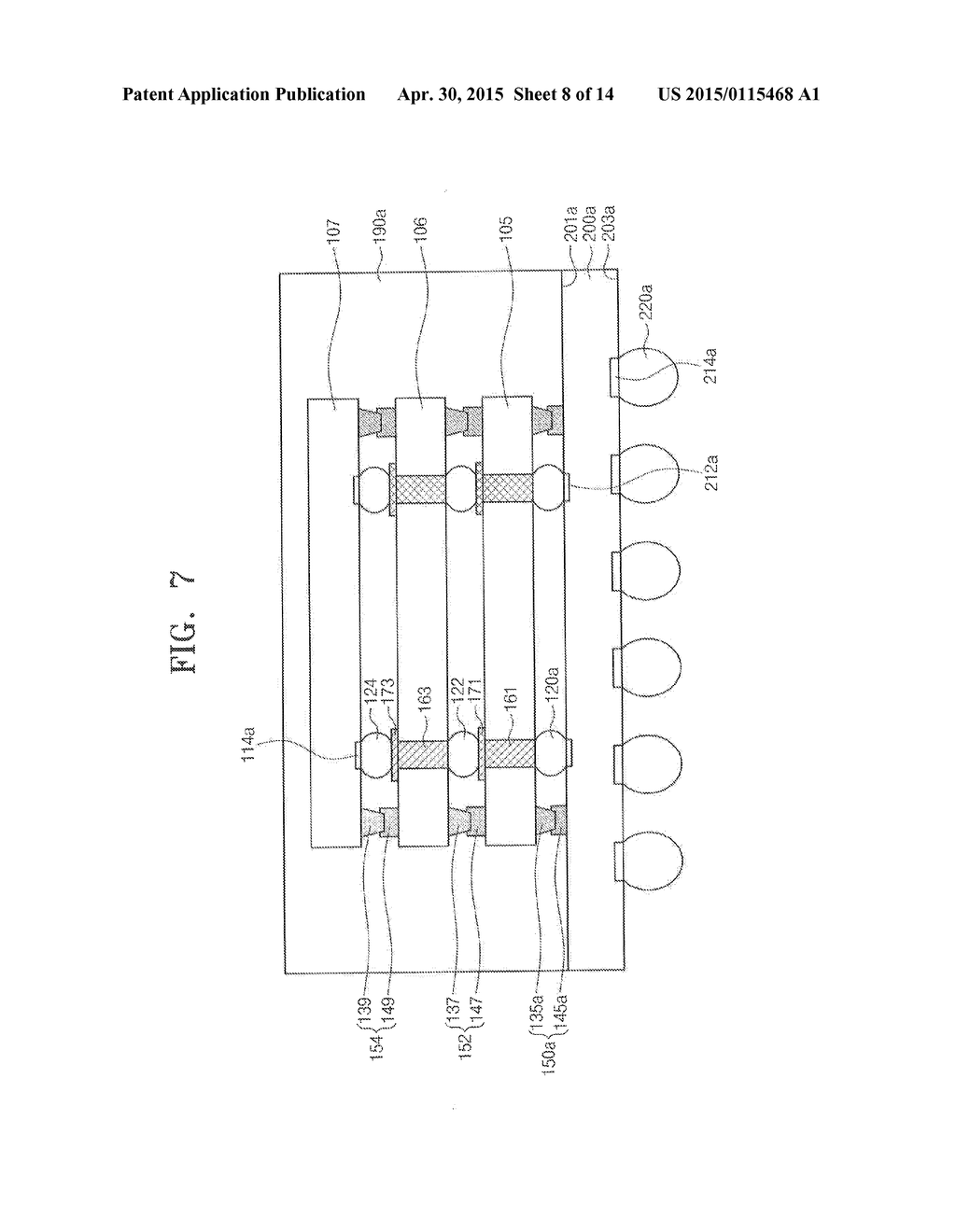 SEMICONDUCTOR PACKAGE HAVING MAGNETIC CONNECTION MEMBER - diagram, schematic, and image 09