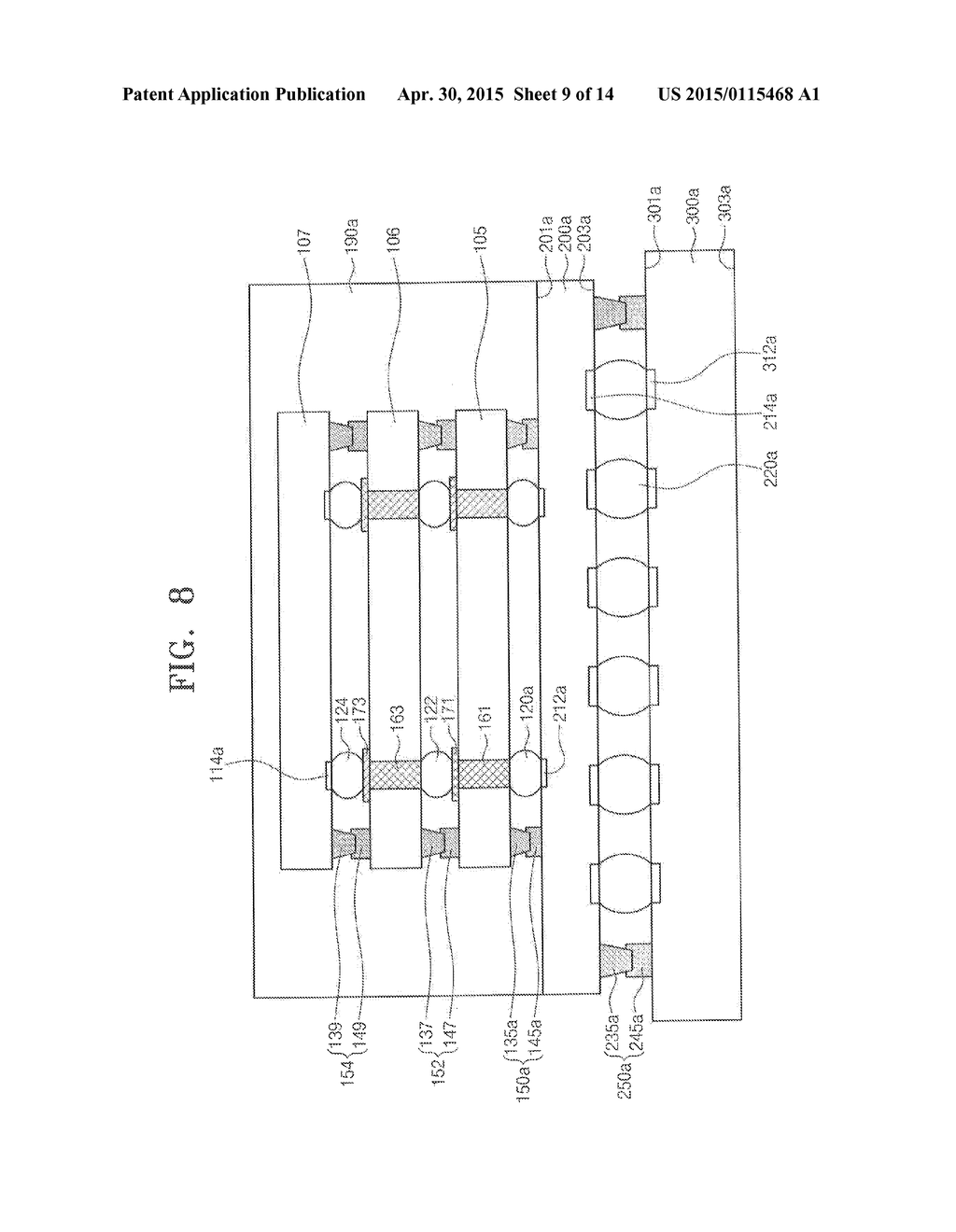 SEMICONDUCTOR PACKAGE HAVING MAGNETIC CONNECTION MEMBER - diagram, schematic, and image 10