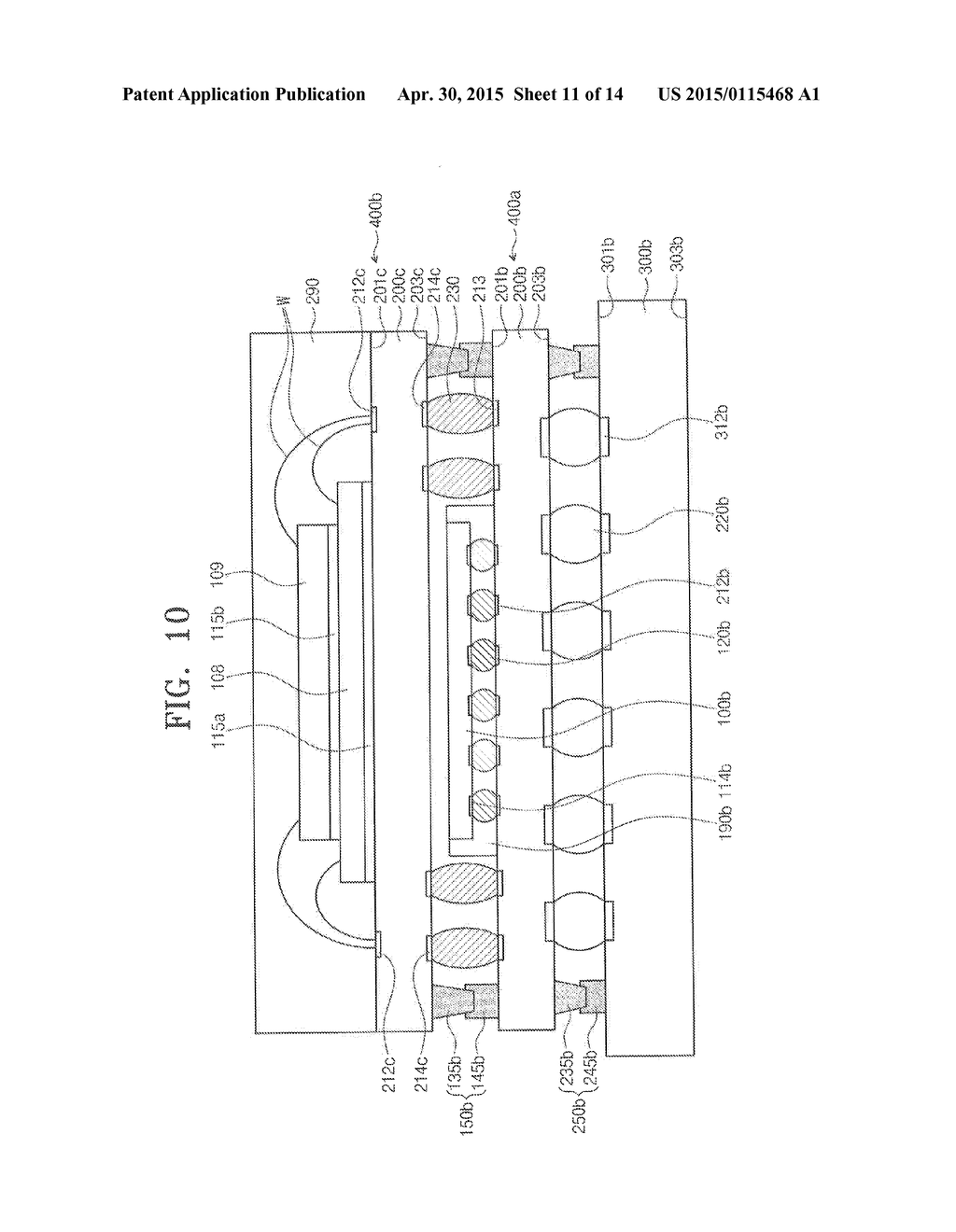 SEMICONDUCTOR PACKAGE HAVING MAGNETIC CONNECTION MEMBER - diagram, schematic, and image 12