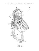 MOUNTING DEVICE FOR BICYCLE FRONT DERAILLEUR diagram and image