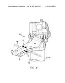 MOUNTING DEVICE FOR BICYCLE FRONT DERAILLEUR diagram and image