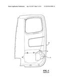 VEHICLE DOOR ENERGY ABSORPTION PAD diagram and image
