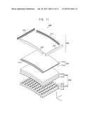 CURVED LIQUID CRYSTAL DISPLAY PANEL diagram and image