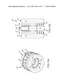 ROTARY ACTUATOR WITH COIL WINDING PORTIONS HAVING OPPOSING CURRENT FLOW     DIRECTIONS diagram and image