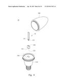 LIGHT EMITTING DIODE DEVICE AND LIGHT EMITTING DIODE LAMP diagram and image