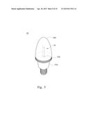 LIGHT EMITTING DIODE DEVICE AND LIGHT EMITTING DIODE LAMP diagram and image