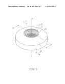 LENS WITH DIVERGENT STRUCTURE AND BACKLIGHT MODULE INCORPORATING THE SAME diagram and image