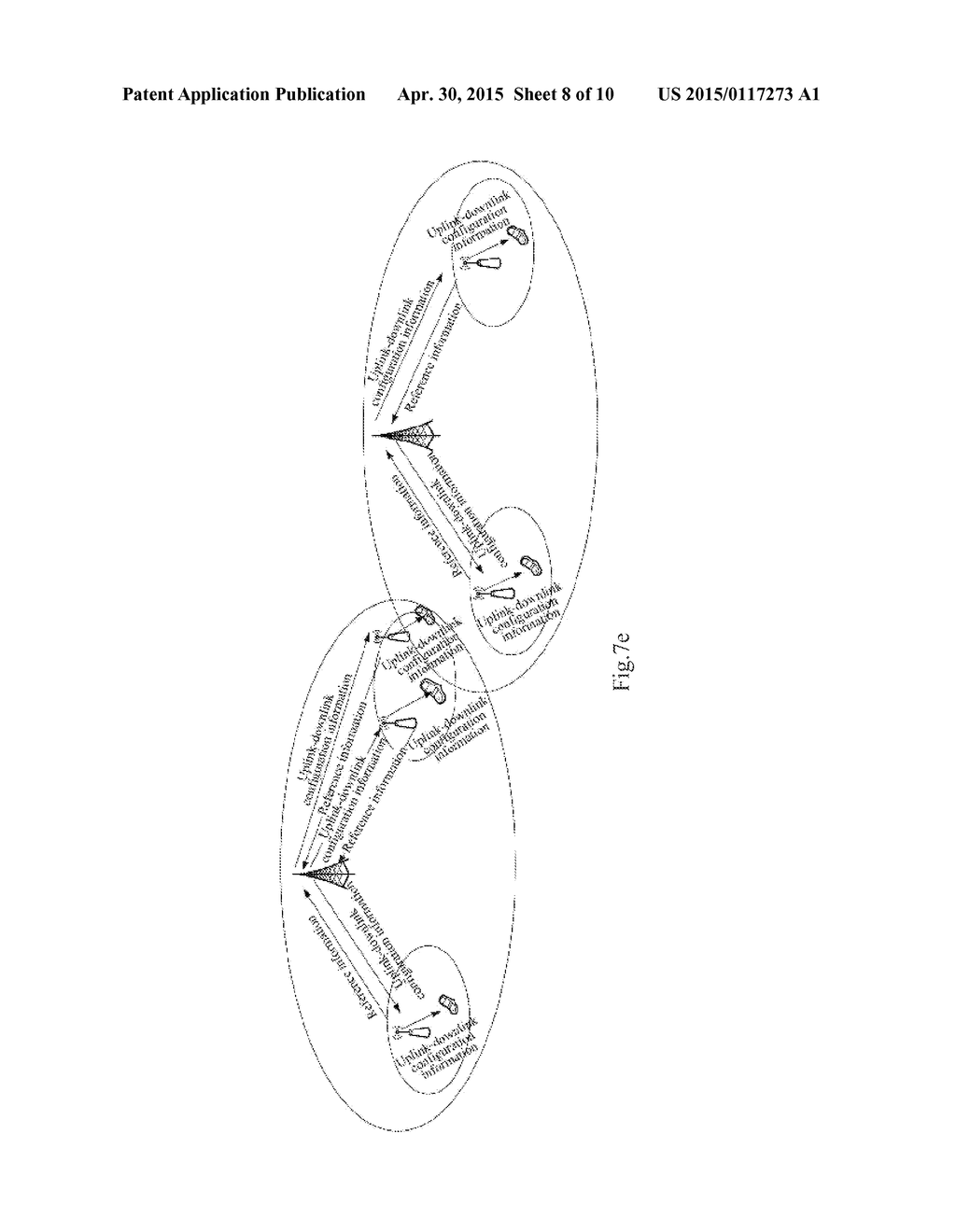 UPLINK/DOWNLINK CONFIGURATION METHOD AND DEVICE IN SYSTEM USING TIME     DIVISION DUPLEX COMMUNICATION MODE - diagram, schematic, and image 09