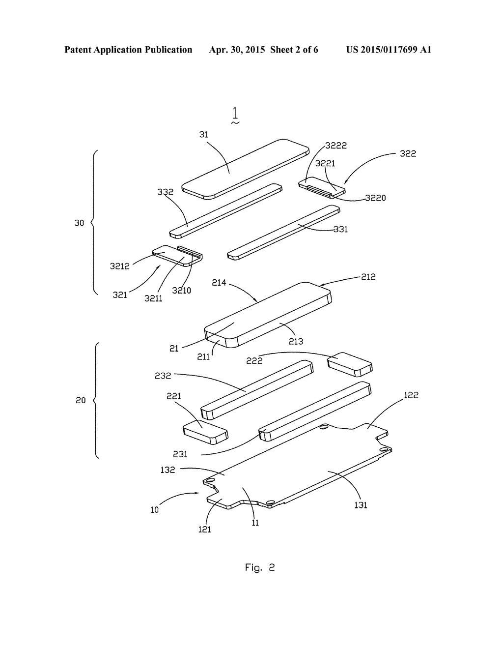 MAGNETIC ASSEMBLY FOR SPEAKER - diagram, schematic, and image 03