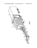 Transfer Trailer for Loading Bales of Forage into a Transport Vehicle diagram and image