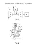 Hot Gas Path Component with Impingement and Pedestal Cooling diagram and image