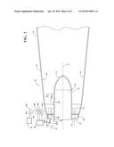 GAS TURBINE DIFFUSER STRUT INCLUDING COANDA FLOW INJECTION diagram and image