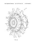 GAS TURBINE ENGINE ROTORS INCLUDING INTRA-HUB STRESS RELIEF FEATURES AND     METHODS FOR THE MANUFACTURE THEREOF diagram and image
