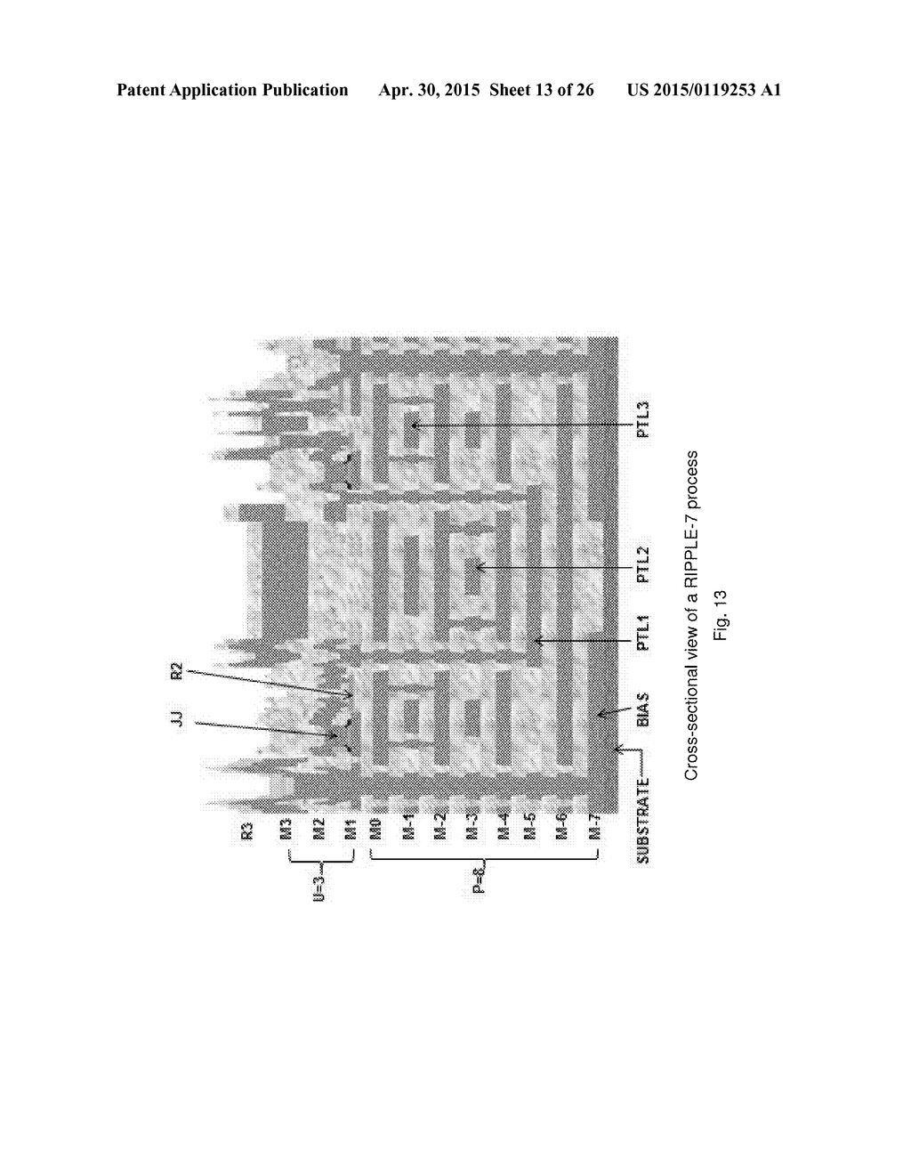 METHOD FOR INCREASING THE INTEGRATION LEVEL OF SUPERCONDUCTING ELECTRONICS     CIRCUITS, AND A RESULTING CIRCUIT - diagram, schematic, and image 14