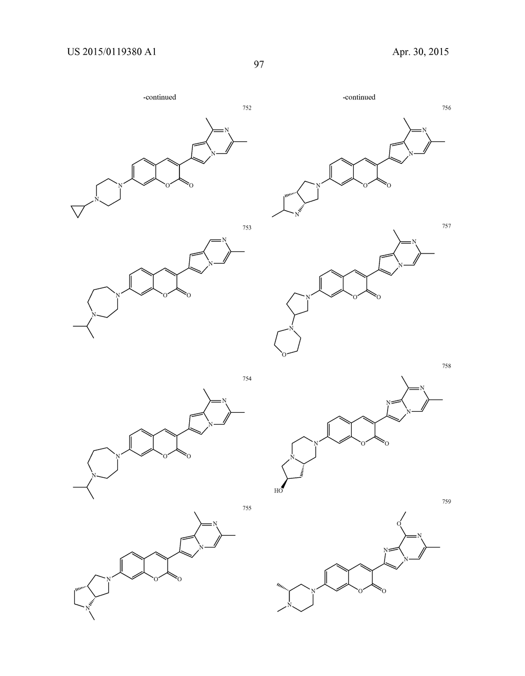 COMPOUNDS FOR TREATING SPINAL MUSCULAR ATROPHY - diagram, schematic, and image 121