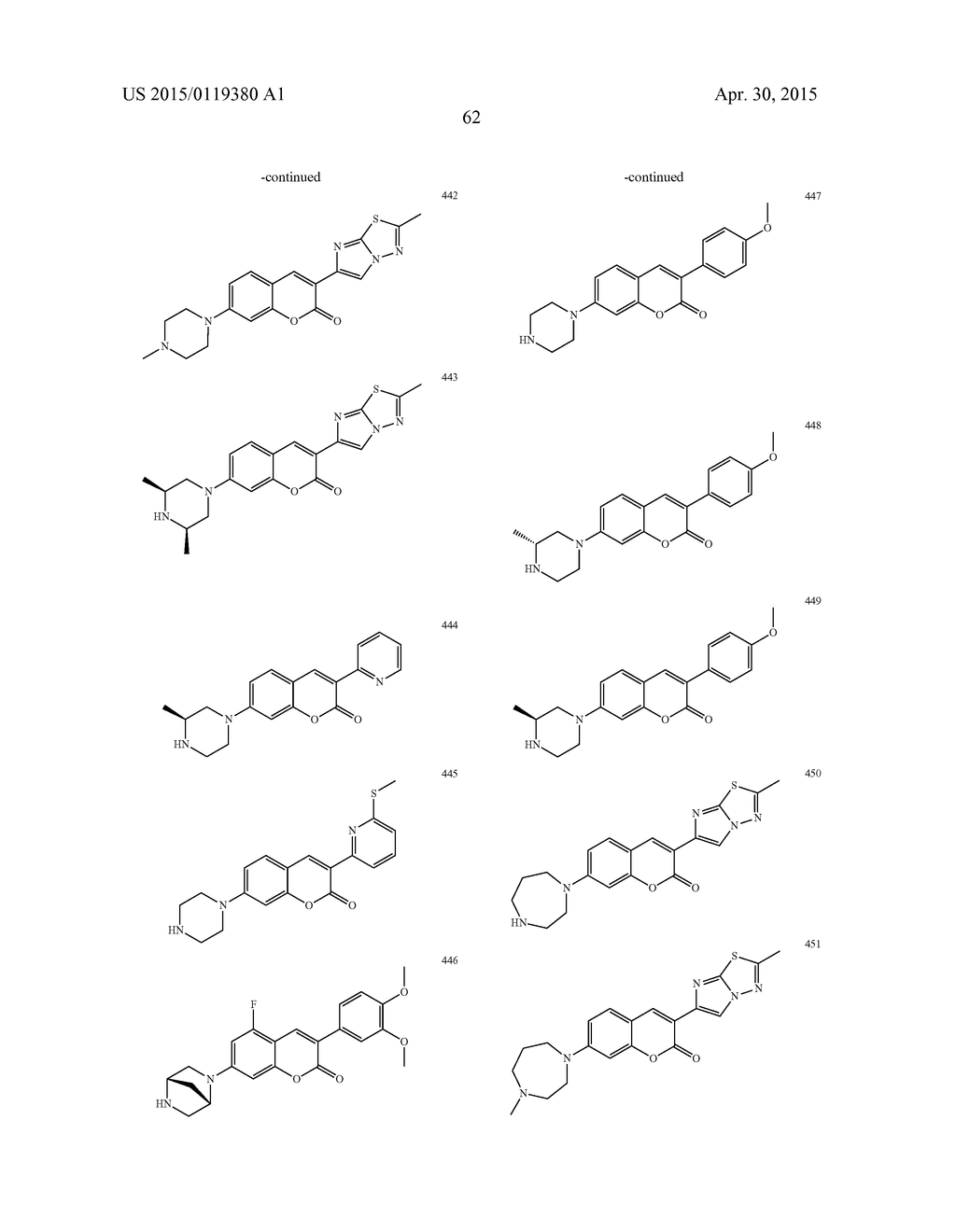 COMPOUNDS FOR TREATING SPINAL MUSCULAR ATROPHY - diagram, schematic, and image 86