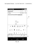 USER INTERFACE FOR TEXT INPUT AND VIRTUAL KEYBOARD MANIPULATION diagram and image