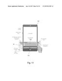 SYSTEM FOR GENERATING AND CONTROLLING A VARIABLY DISPLAYABLE MOBILE DEVICE     KEYPAD/VIRTUAL KEYBOARD diagram and image