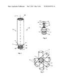 JOINT DEVICE FOR RETAINING A SIGN POST diagram and image