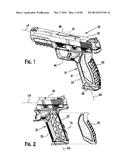 FIREARM WITH REPLACEABLE GRIP diagram and image