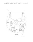 DISK SAW FELLING HEAD WITH HYDRAULIC LINE ROUTING THROUGH HORN SECTION diagram and image