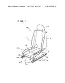 SEAT APPARATUS FOR VEHICLE diagram and image