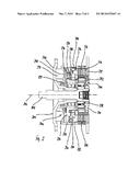 CLUTCH DEVICE HAVING AN ACUTATING DEVICE diagram and image