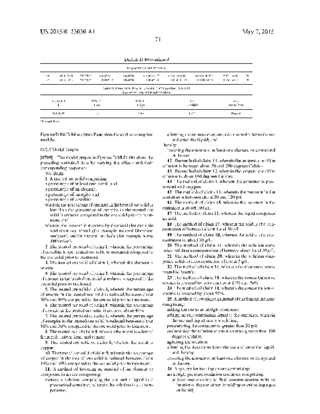 PRESSURE OXIDATION OF ENARGITE CONCENTRATES CONTAINING GOLD AND SILVER - diagram, schematic, and image 185