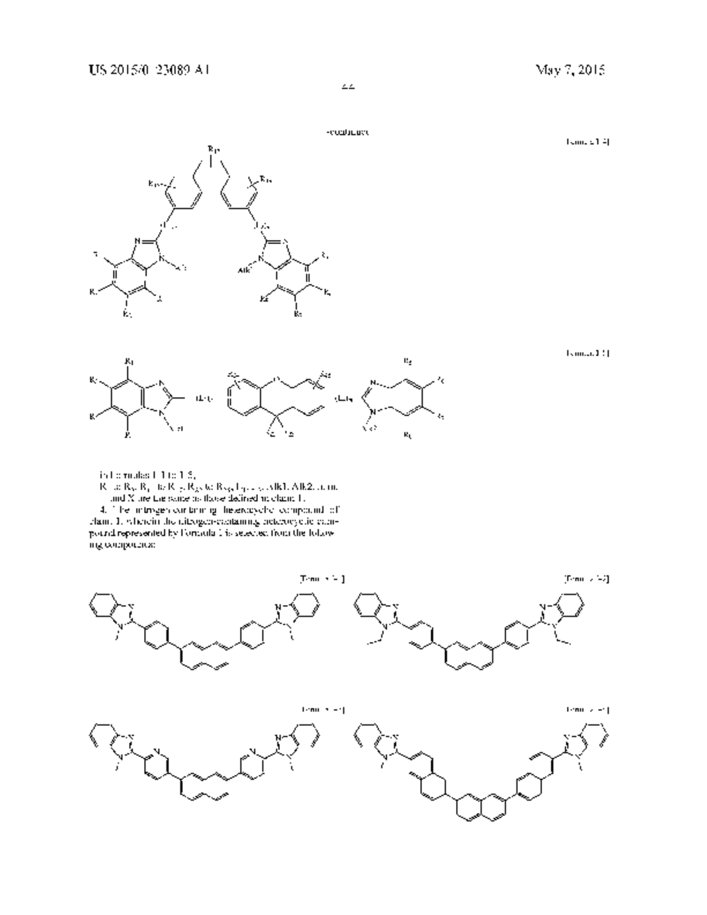 NOVEL NITROGEN-CONTAINING HETEROCYCLIC COMPOUND AND ORGANIC ELECTRONIC     DEVICE USING SAME - diagram, schematic, and image 47