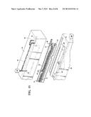 METHOD FOR INJECTION MOLDING END MUCKETS TO A PREVIOUSLY MOLDED VEHICLE     PANEL AND PRIOR TO INSTALLATION OF A SEPARATELY EXTRUDED AND ELONGATED     COMPRESSION SEAL diagram and image