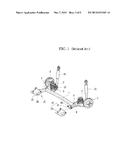 COUPLED TORSION BEAM AXLE TYPE SUSPENSION SYSTEM diagram and image