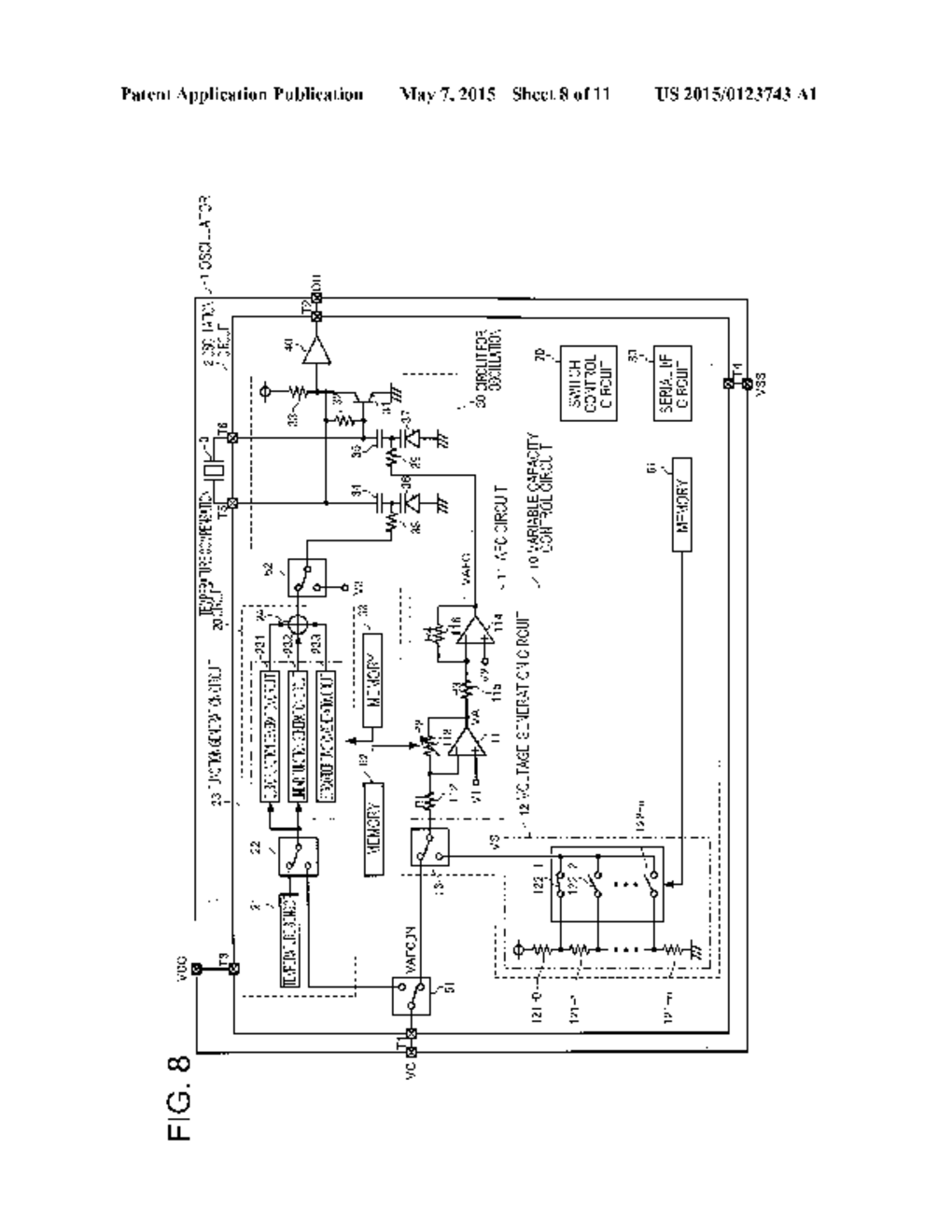 OSCILLATION CIRCUIT, OSCILLATOR, ELECTRONIC DEVICE, MOBILE OBJECT, AND     OSCILLATOR MANUFACTURING METHOD - diagram, schematic, and image 09