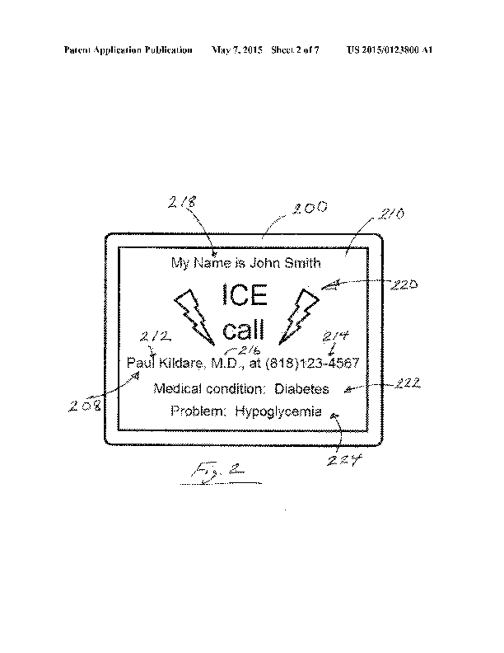 ICE Message System and Method - diagram, schematic, and image 03